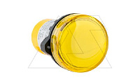 Индикатор светодиодный моноблочный AD116-22DS/A01, желтый, LED 220VAC/DC, фильтр 91V, IP65, 22mm