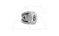 Маркер кольцевой RMS-04 59848-8, D кабеля 8-16mm, 16-70mm2, символ "8", PVC, серый (упак. 100шт.)