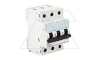 Авт. выключатель Legrand TX3, 3P, 10A, хар-ка B, 6kA, 3M