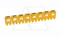 Маркер CAB3 d=0.5-1.5mm - "X" (упак.300 шт)