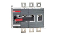 Выкл. нагрузки OT630E03P, 630A 3P видимый разрыв c выносной блок. рукояткой OHB125J12 и осью OXP12X185