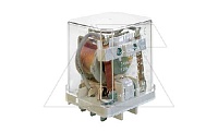 Реле RUC-M-3052-26-W110, 2NO, 4.5A(220VDC), AgSnO2, 110VDC, контактный зазор ≥3mm, для FASTON 187 и цоколя