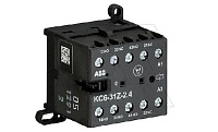 Реле мини-контакторное KC6-31Z-01 24VDC, 3NO+1NC 4A-AC15