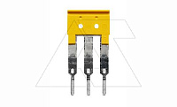Шунт ZQV 2.5/3 на 3 пружинные клеммы ZDU 2,5