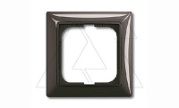 Basic 55 - Рамка на 1 пост (шато-черный, блистер)