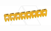 Маркер CAB3 d=0.5-1.5mm - "F" (упак.300 шт)