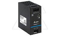 Блок питания импульсный Force-GT, 480W, 10А, 90_264VAC / 48VDC, DIN35, реле DC OK, винт.клеммы, ал.корпус