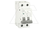 Дифф. авт. выключатель GYR9NM-C16-30mA, 1P+N, 16A, хар-ка C, 6 kA, 30mA, тип A, 2M