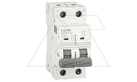 Авт. выкл. GYM9HDC-2P-2C, 2P, 2A, хар-ка C, 6kA, 250VDC, 2M