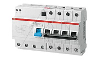Дифф. авт. выключатель DS204 AC-C50/0.03, 4P C 50A 30mA Icu=10kA 8M