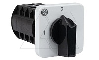 Переключатель BS 16 56K U, 3P, 20A, тип 1-2 (90°), 3NO на 1_2, без перемычек, на дверь, фронт IP40