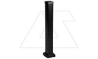 Мини-колонна 0,68m, 1 секция, корпус из алюминия, крышка ПВХ, цвет черный