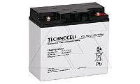 Батарея аккумуляторная Technocell TCL18-12, 12V18Ah, 167x181x77 HxLxW, 5.0kg, 10-12лет