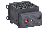 Нагреватель PPH 900W полупроводниковый в пластик. корпусе с вентилятором, выкл. и термостатом, 230VAC, винт. клемма, на дин-рейку/панель