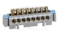 Клеммная колодка 4х1.5-16мм2, L=47мм, без изолир. крышки (стикерованный)