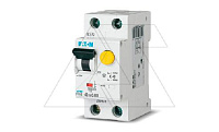 Дифф. авт. выключатель PFL6-40/1N/C/003, 1P+N, 40A, хар-ка C, 6kA, 30mA, тип АС, 2M