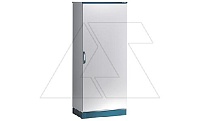 Щит EMOX моноблочный 2000x800x400мм (ВxШxГ) с монтажной панелью, RAL7035, IP66
