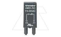 Модуль AMD-RC, резистор+конденсатор, 110_240VAC, черный, для SRU, SKF14, SKC, SKB, STB, SRC*-E, SRB, GZT, GZM, GZS, GZMB, ES32