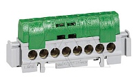 Клеммная колодка "черная" 8х1.5-16мм2, L=75мм (стикерованный)