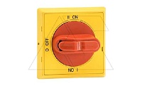 Рукоятка выносная OHYS2AJE011 селекторная для OT16...125F_C, желто-красная IP65 блок. 3 замками без оси