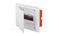 Щит встраив. ECO BOX 1x8M, N/PE 2x 2x16+5x10mm2, белая пласт. дверь, белый RAL9003, 240x300x102mm, IP40