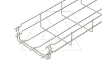 Лоток GRM 55 150 VA4301 проволочный, быстрый монтаж, Ø3.9мм, 55Х150Х3000мм (ВХШХД), нерж. сталь