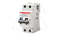 Дифф. авт. выключатель DS201 C10 AC30, 1P+N C 10A 30mA Icu=10kA 2M
