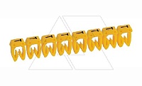 Маркер CAB3 d=0.5-1.5mm - "T" (упак.300 шт)