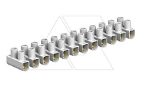 Клеммник 76 CE WS разрезаемый, 12шт, 10мм², 57A, 450V, белый, полипропилен