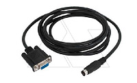 Кабель связи ПЛК DVP с HMI/ПК, RS232 (DB-9"мама"/mini-DIN), 3м