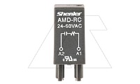 Модуль AMD-RC, резистор+конденсатор, 24_60VAC, черный, для SRU, SKF14, SKC, SKB, STB, SRC*-E, SRB, GZT, GZM, GZS, GZMB, ES32