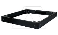 Цоколь, ВxШxГ 100x800x1000, модульный, металл, черный