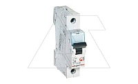 Авт. выключатель Legrand TX3, 1P, 63A, хар-ка B, 6kA, 1M