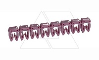 Маркер CAB3 d=1.5-2.5mm - "7" (фиолетовый) упак.1200 шт
