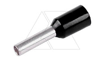 Каб. наконечник H6,0/20 SW черный 6мм2, упаковка 100шт.