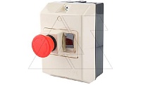 Корпус SDM7-32X-WPBS, изолированный, серый, с мембраной и кнопкой STOP, для SDM7-32X, IP55