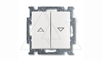 Basic 55 - Кнопка для управления рольставнями двойная (сл.кость)
