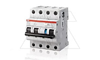 Дифф. авт. выключатель DS203NC C6 AC30, 3P+N C 6A 30mA Icu=10kA 4M