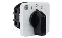 Переключатель BS 16 201K U, 1P, 20A, тип 1→0←2, 1NO на 1_2, без перемычек, на дверь, фронт IP40