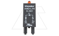 Модуль AMD-L1N, красный LED, 6_24VAC/DC, черный, для SRU, SKF14, SKC, SKB, STB, SRC*-E, SRB, GZT, GZM, GZS, GZMB, ES32