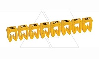 Маркер CAB3 d=0.5-1.5mm - "H" (упак.300 шт)