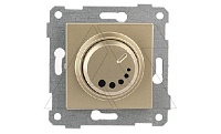 Rita - Светорегулятор (RC), поворотный, 325 Вт, золото доре