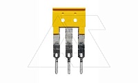 Шунт ZQV 2.5/3 на 3 пружинные клеммы ZDU 2,5