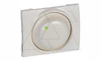 Galea Life - Обрамление для светорегулятора с поворотным выключ. с инд., Pearl