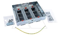 Основание монтажной коробки, горизонтальный монтаж, 18M(3x6), Hmin=92mm
