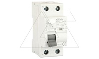 УЗО GYL9-2P-25A-300mA, 2P, 25A, 6 kA, 300mA, тип A, 2M