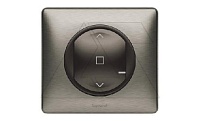 Netatmo-Celiane-Умный выключатель рольставней 500VA 230V, графит. Рамка вольфрам