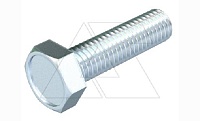 Болт 342 M10X60 G с шестигранной головкой М10х60мм, гальван. оцинк.