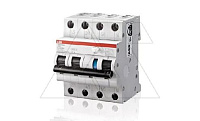 Дифф. авт. выключатель DS203NC C32 AC30, 3P+N C 32A 30mA Icu=10kA 4M