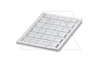 Маркировка для клеммных модулей UCT-TM 12 для клемм 12,2mm, 30 элементов, PC, белая